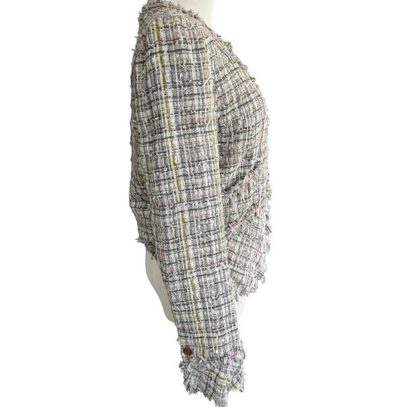 Chanel 2005 Spring Collection Lesage Tweed Fringed Jacket Multicolor 42 FR - Picture 6 of 16